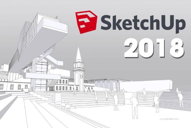 Sketchup 2018 là phần mềm thiết kế đồ hoạ 3D tích hợp nhiều công cụ vẽ