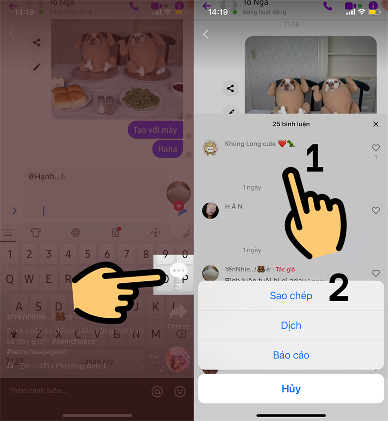 Cách troll bạn bè trên messenger