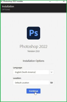 hướng dẫn cài đặt Photoshop 2022