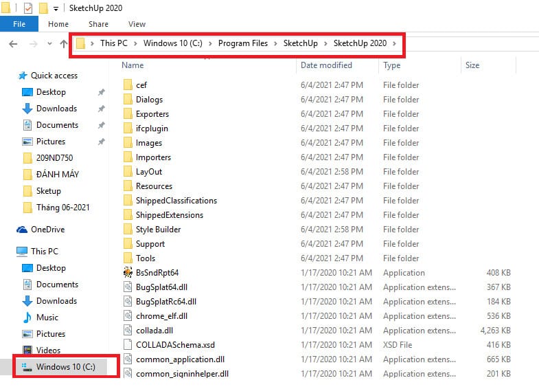 Paste file vừa coppy vào đây